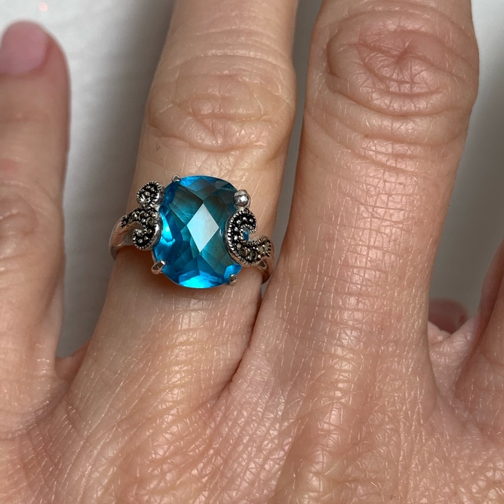 Vintage SS ring size 5.5